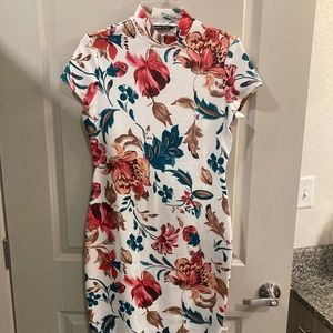 Floral Bodycon Dress